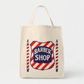 Barbershop Tote Bag (Voorkant)