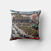 Barbershop Town Kussen (Achterkant)