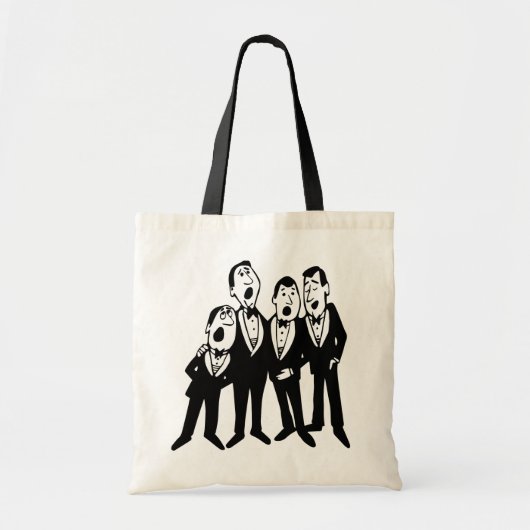 Barbershop Tuxedos Tote Bag (Voorkant)