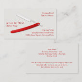 Barbershop Visitekaartje (Voorkant / Achterkant)