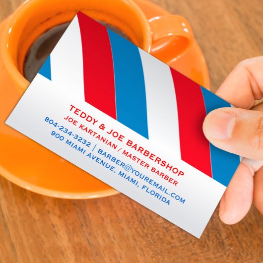 Barbershop Visitekaartje