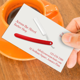 Barbershop Visitekaartje