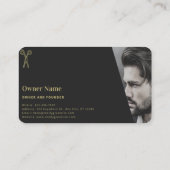 Barbershop Visitekaartje (Achterkant)