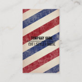 Barbershop Visitekaartje (Achterkant)