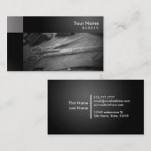 Barbershop-Visitekaartjes Visitekaartje (Voorkant / Achterkant)