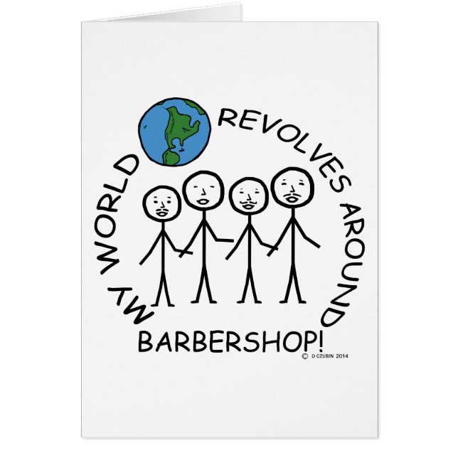 Barbershop - World Revolves omringt (Voorkant)