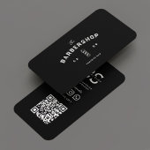 Barbershop Zwart Grijs Pool Barber  Visitekaartje