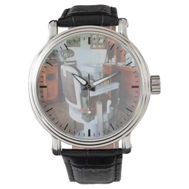 Barberstoel Horloge (Voorkant)