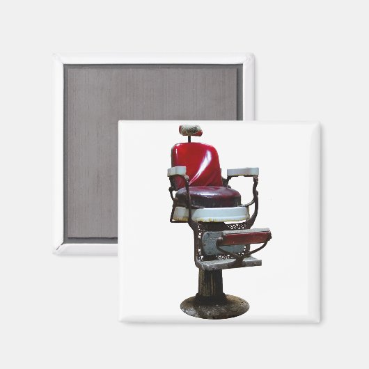 Barberstoel Magneet (Voorkant / Achterkant)