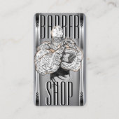    BarberTemplate Visitekaartje (Voorkant)