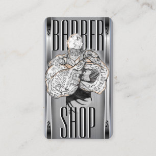 BarberTemplate Visitekaartje