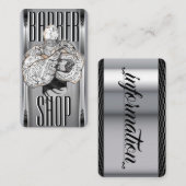 BarberTemplate Visitekaartje (Voorkant / Achterkant)