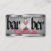    BarberTemplate Visitekaartje (Voorkant)