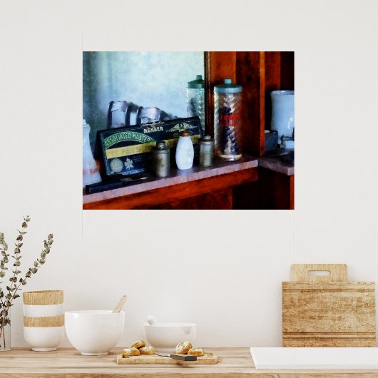 Barbervoorraad Poster (Keuken)