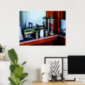 Barbervoorraad Poster (Thuiskantoor)