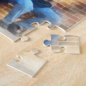 Barberwinkel in de buurt legpuzzel (Zijkant)