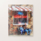 Barberwinkel in de buurt legpuzzel (Verticaal)