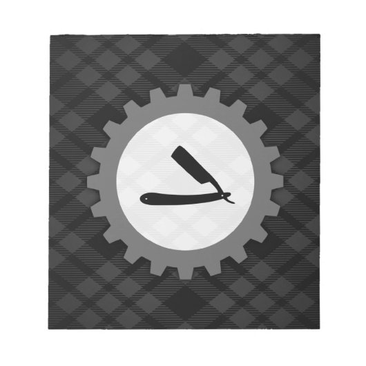 barberwinkel notitieblok (Voorkant)