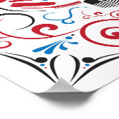 barberwinkel poster (Hoek)