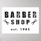 Barberwinkel Poster (Voorkant)