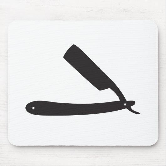 barberwinkel razor muismat (Voorkant)