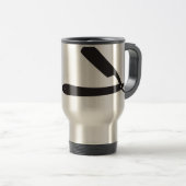 barberwinkel razor reisbeker (Voorkant rechts)