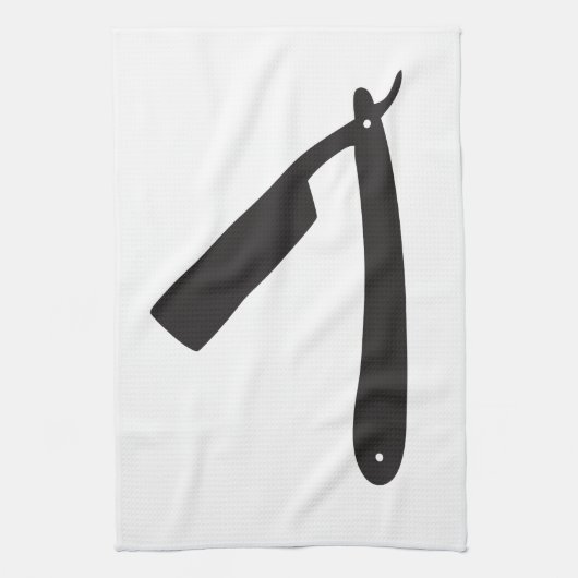 barberwinkel razor theedoek (Verticaal)