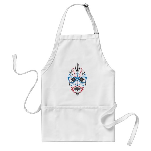 barberwinkel standaard schort (Voorkant)