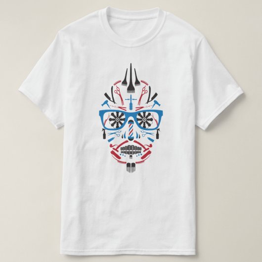 barberwinkel t-shirt (Design voorkant)