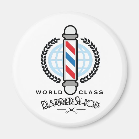 Barberwinkel van wereldklasse magneet (Voorkant)