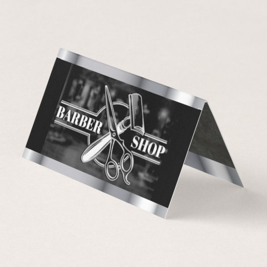 Barberwinkel Visitekaartje (Achterkant)