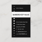 barberwinkel visitekaartje (Voorkant)