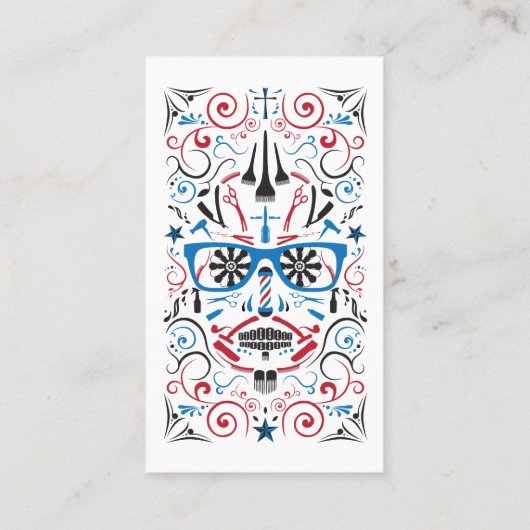 barberwinkel visitekaartje (Achterkant)