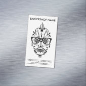 barberwinkel visitekaartje magneet (Voorbeeld)