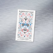barberwinkel visitekaartje magneet (Voorbeeld)