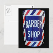  barberwinkelbord briefkaart (Voorkant / Achterkant)