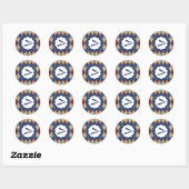 barberwinkeldiamant ronde sticker (Vel)