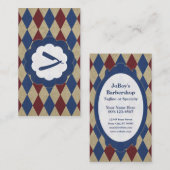 barberwinkeldiamant visitekaartje (Voorkant / Achterkant)