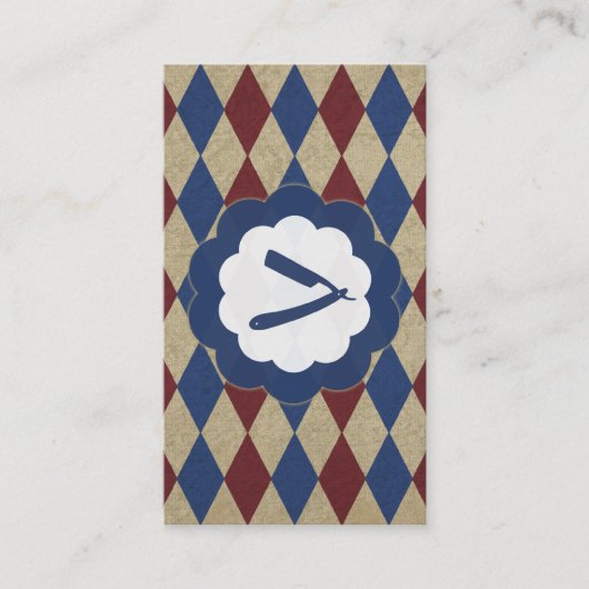 barberwinkeldiamant visitekaartje (Voorkant)