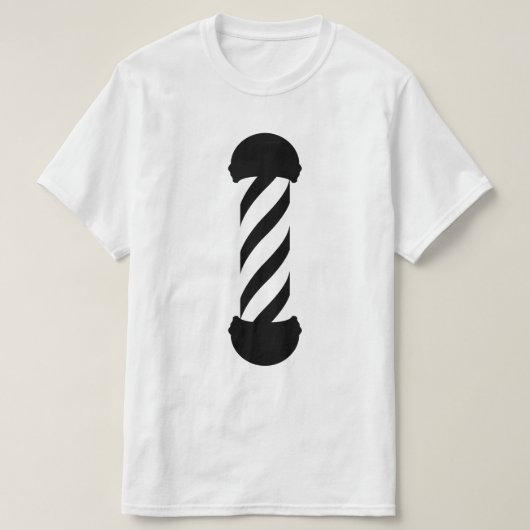 barberwinkelpaal t-shirt (Design voorkant)