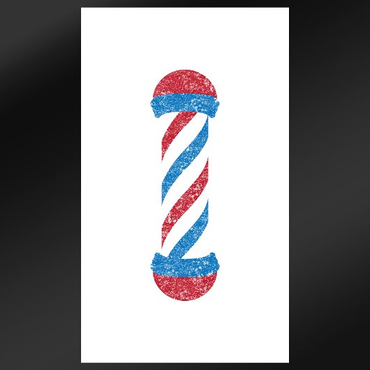 barberwinkelpaal visitekaartje