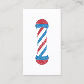 barberwinkelpaal visitekaartje (Voorkant)