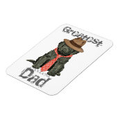 Barbet Dad Magnet Magneet (Linkerzijde)
