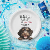 Barbet Dog Papieren Bordje (Feest)