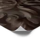 Barbet - Dog Portrait Poster (Hoek)