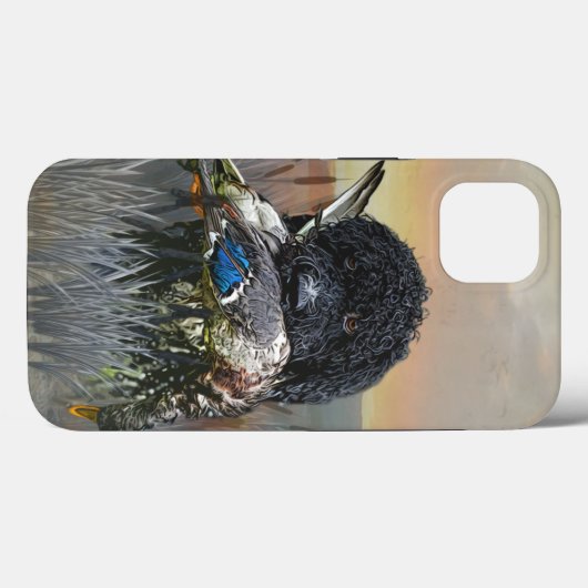 Barbet, Franse waterhond Case-Mate iPhone Case (Achterkant (horizontaal))