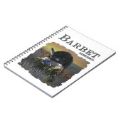 Barbet, Franse waterhond Notitieboek (Linkerzijde)