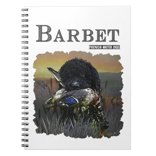 Barbet, Franse waterhond Notitieboek (Voorkant)