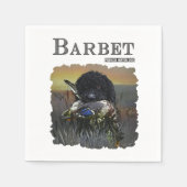 Barbet, Franse waterhond Servet (Voorkant)