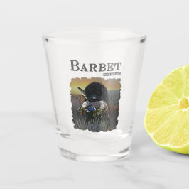 Barbet, Franse waterhond Shot Glas